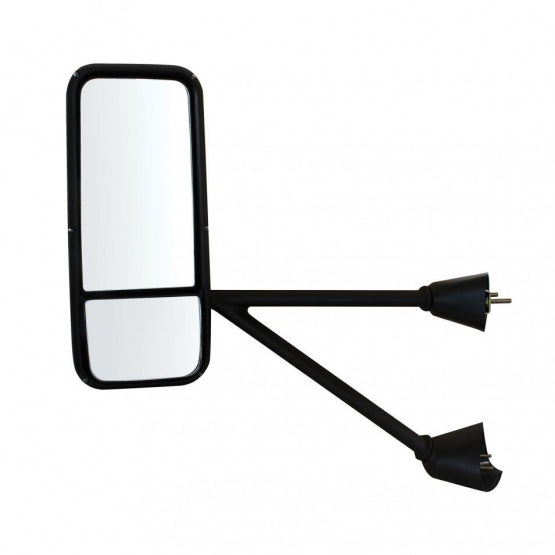 Chrome Heated Mirror Assembly For Kenworth T600/T660/T800 - Driver