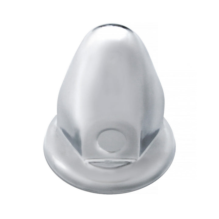 33mm x 2-1/8" Chrome Steel Bullet Nut Covers With Flange (10-Pack)
