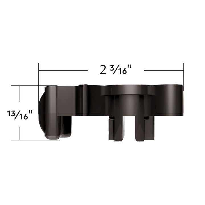 Candy Color Plastic Splitter Button For Eaton Fuller 13 Speed Shifter - Glossy Black