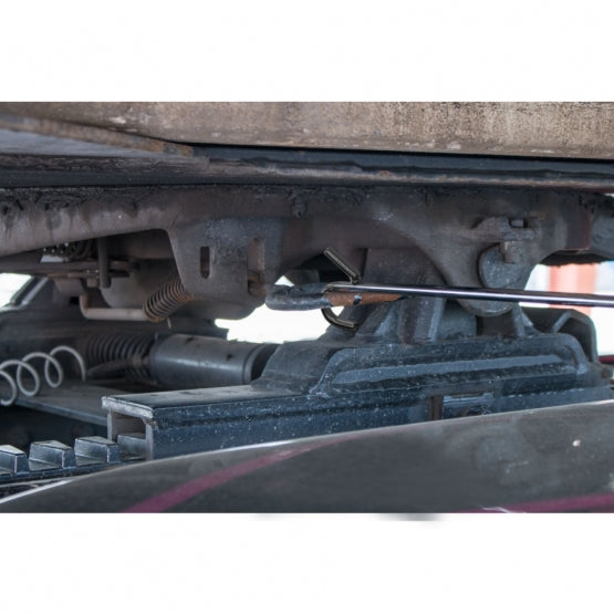 Chrome 31" Long Fifth Wheel Pin Puller, S - Hook (Each)