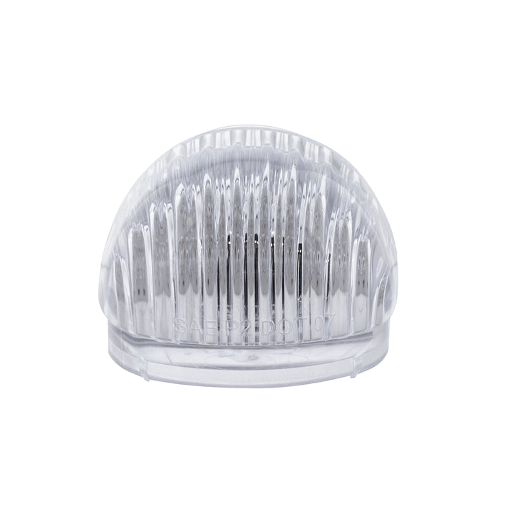 5 LED Dual Function Guide Headlight Turn Signal Light - Amber LED/Clear Lens (Bulk)