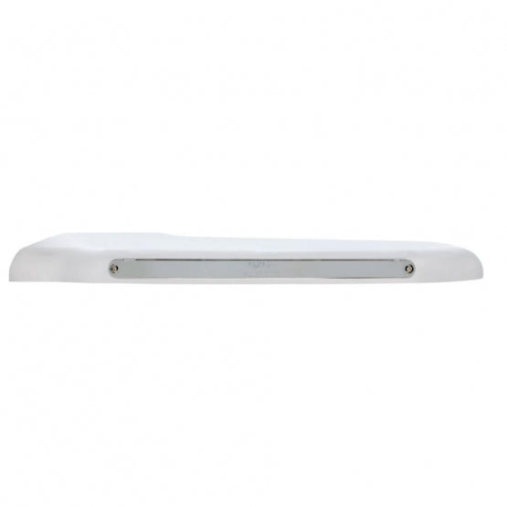 14 Amber LED Front Fender Cover For Peterbilt 388 (2008-2015) &amp; 389 (2008-2023) - Chrome Lens - Driver