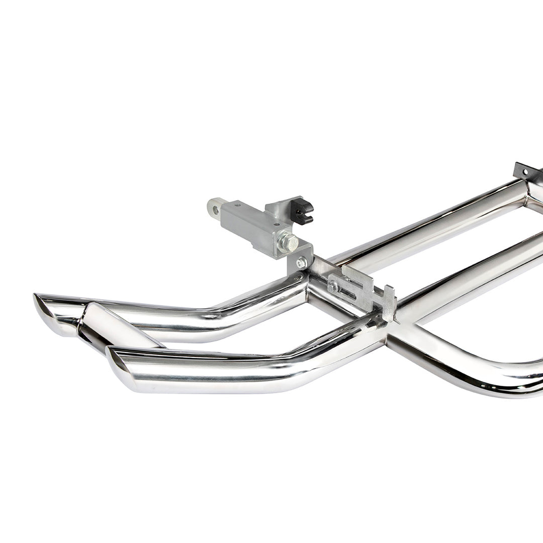 HighwayShield I25 - 304 Stainless Steel Grille Guard &amp; Bracket Kit For 2003-2017 Volvo VNL