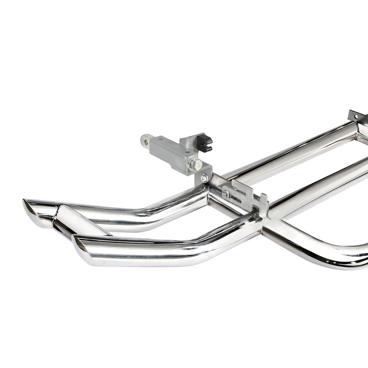 HighwayShield I25 - 304 Stainless Steel Grille Guard &amp; Bracket Kit For 2003-2017 Volvo VNL