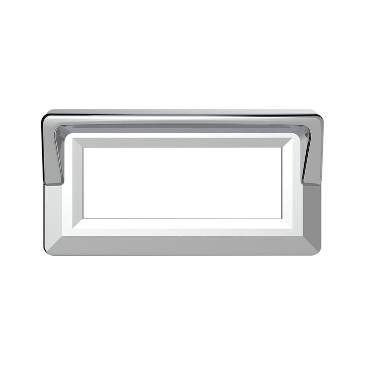 Chrome Plastic Switch Label Covers With Visor For 2005 &amp; Older Kenworth (6-Pack)