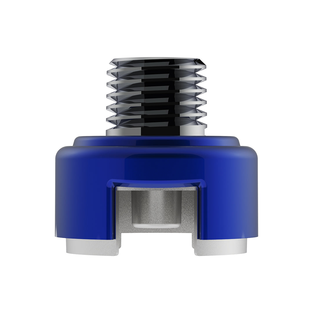 M30 x 3.5 Thread-On Shift Knob Mounting Adapter For Eaton Fuller Style 13/15/18 Shifter - Indigo Blue