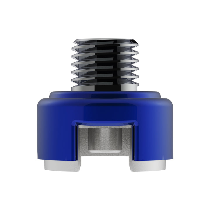 M30 x 3.5 Thread-On Shift Knob Mounting Adapter For Eaton Fuller Style 13/15/18 Shifter - Indigo Blue
