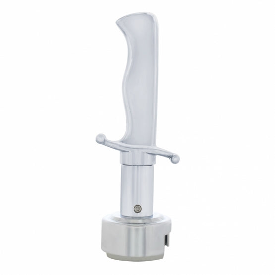 Dagger Gearshift Knob With 13/15/18 Speed Adapter - Chrome