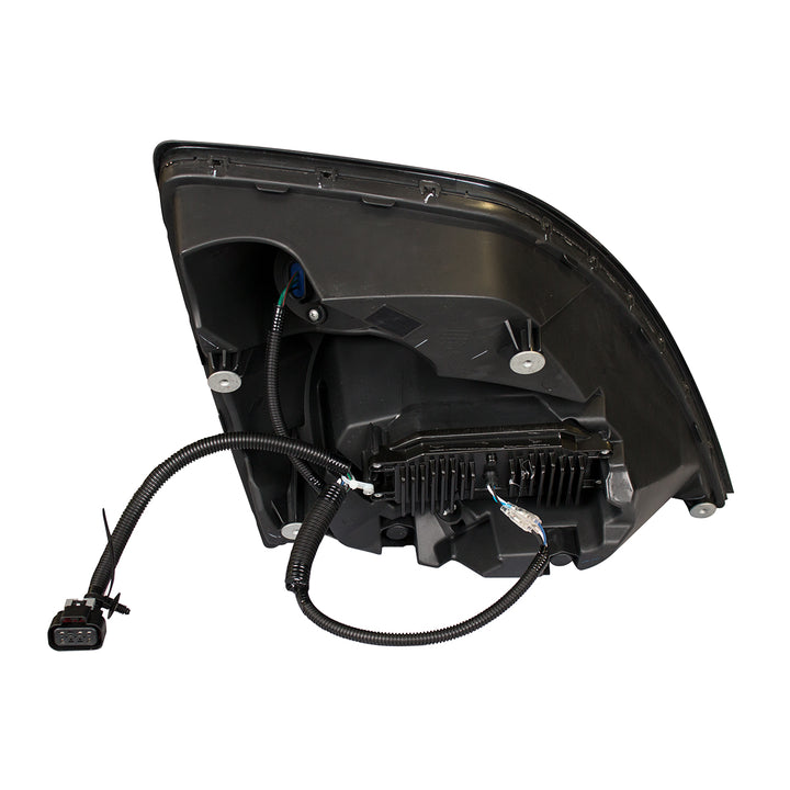 High Power LED "Blackout" Headlight for 2003-2017 Volvo VN/VNL - Driver