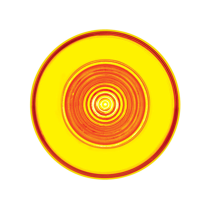 9 LED 2-1/2" Round GloLight (Clearance/Marker) - Amber LED/Amber Lens