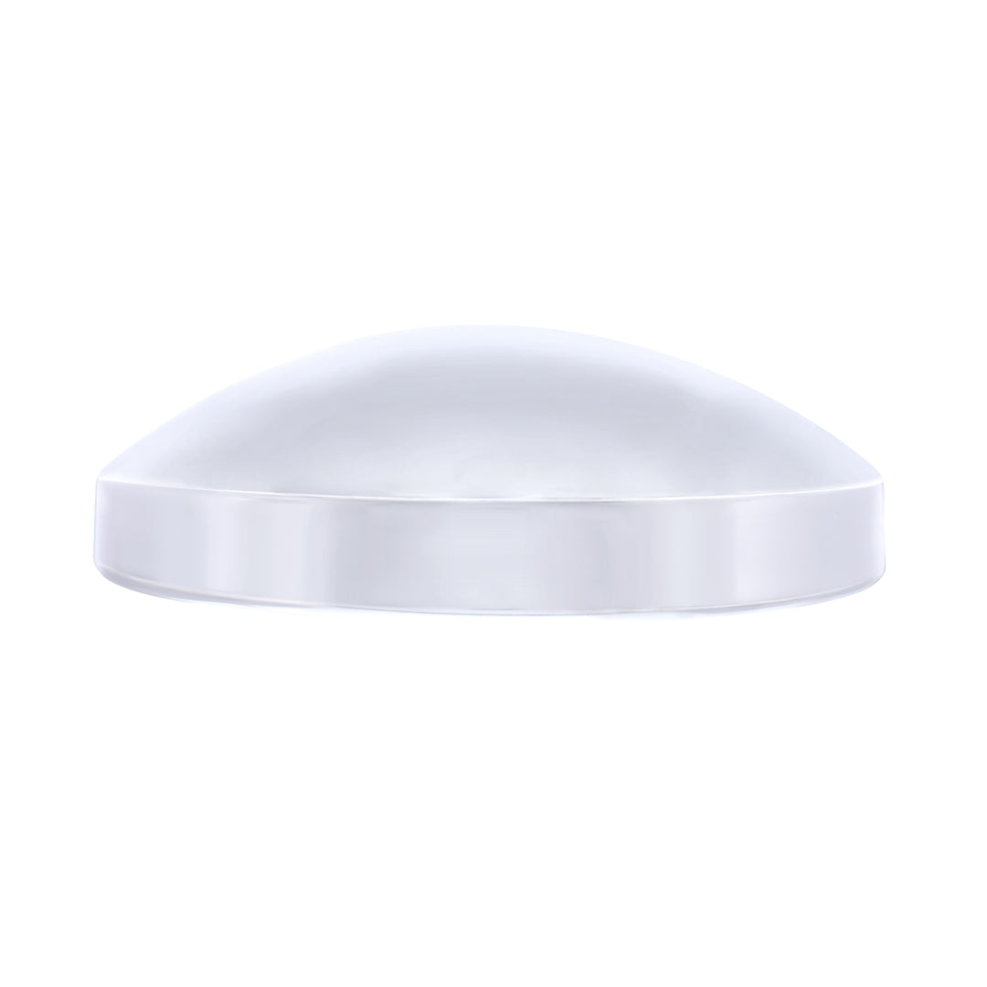 7-1/2" Chrome Dome Rear Hubcap