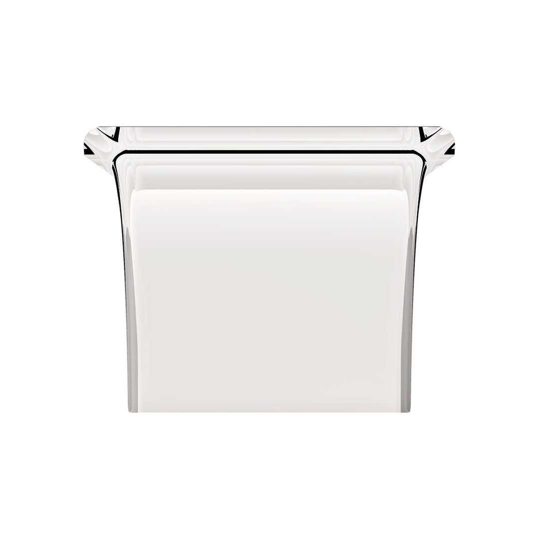 66" 430 Stainless Steel (16ga) Roll Formed Edge Smooth Half Fender - Stainless Steel Series (Pair)