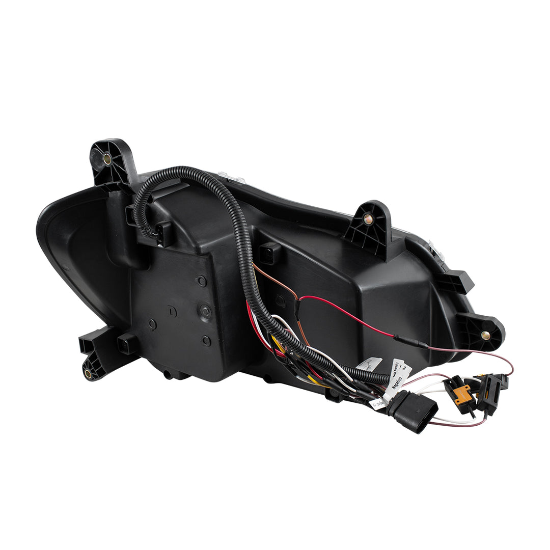 High Power 45 LED Blackout Headlight With Sequential Turn Signal For 2013-2021 Kenworth T680 - Driver