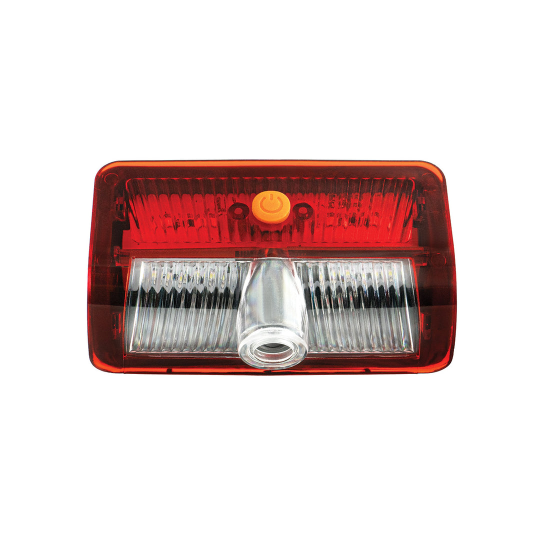9 LED Interior Door Light With American Flag Courtesy Projector Light For 2006+ Kenworth &amp; Peterbilt Trucks
