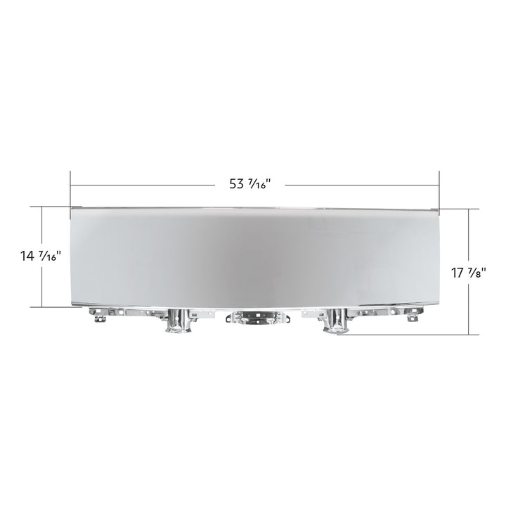 Steel Front Panel Assembly For 2008-2024 Isuzu NPR (ELF 400/500/600) - Chrome