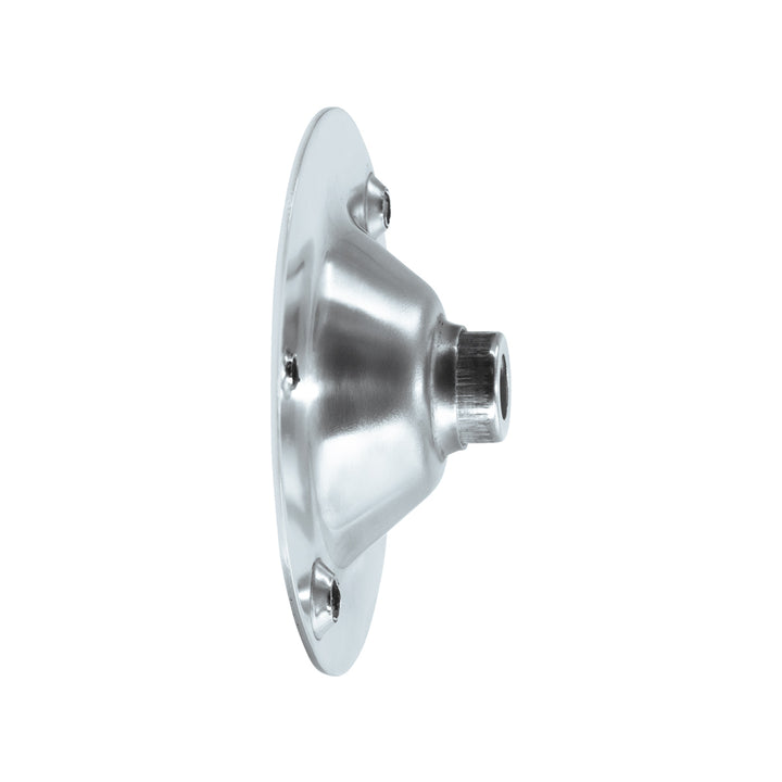 304 Stainless Steel Cab Light Set Bracket Bulb Holder Plate - 1 Filament