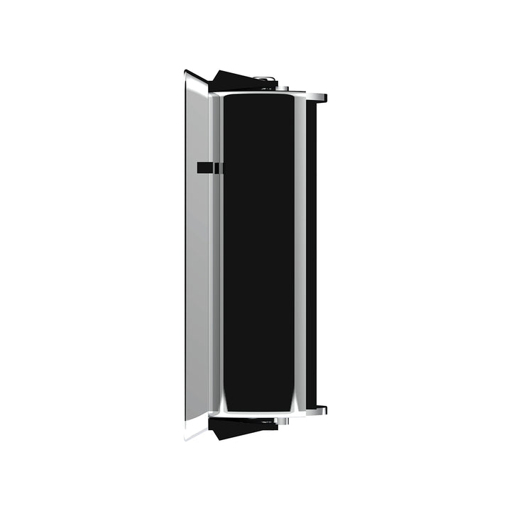 Chrome Plastic A/C Vent With Cross Grids for 1989-2010 Freightliner FLD/Classic - Driver