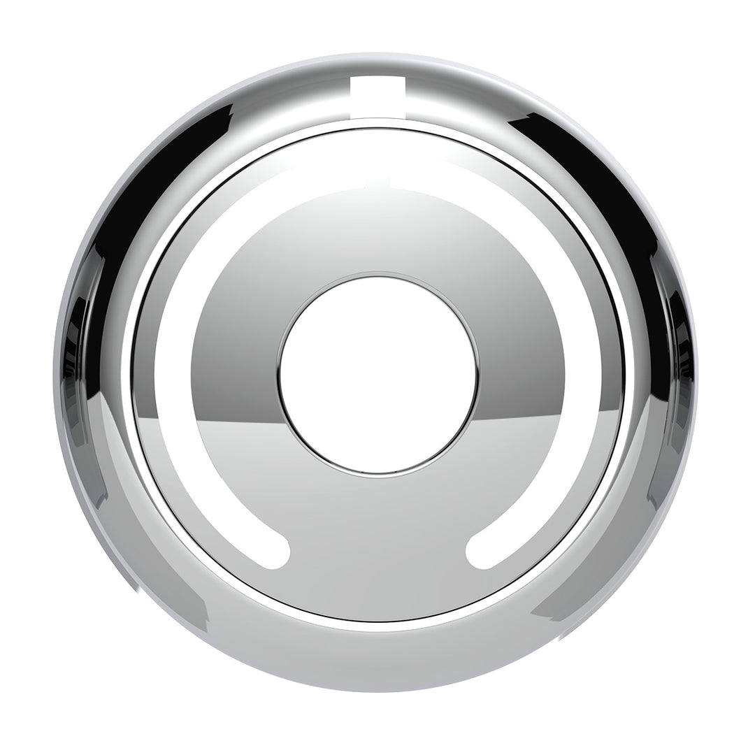 Chrome Plastic A/C Control 6 - Piece Dial Covers For 2018-2025 Freightliner Cascadia
