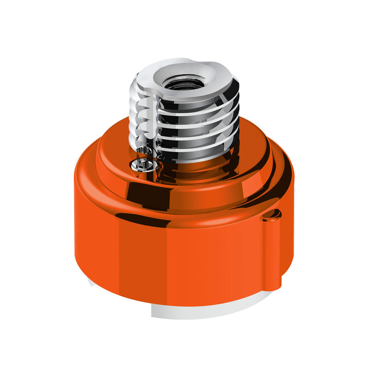 M30 x 3.5 Thread-On Gearshift Adapter W/LED Mount For Eaton - Fuller 9/10 Speed - Cadmium Orange