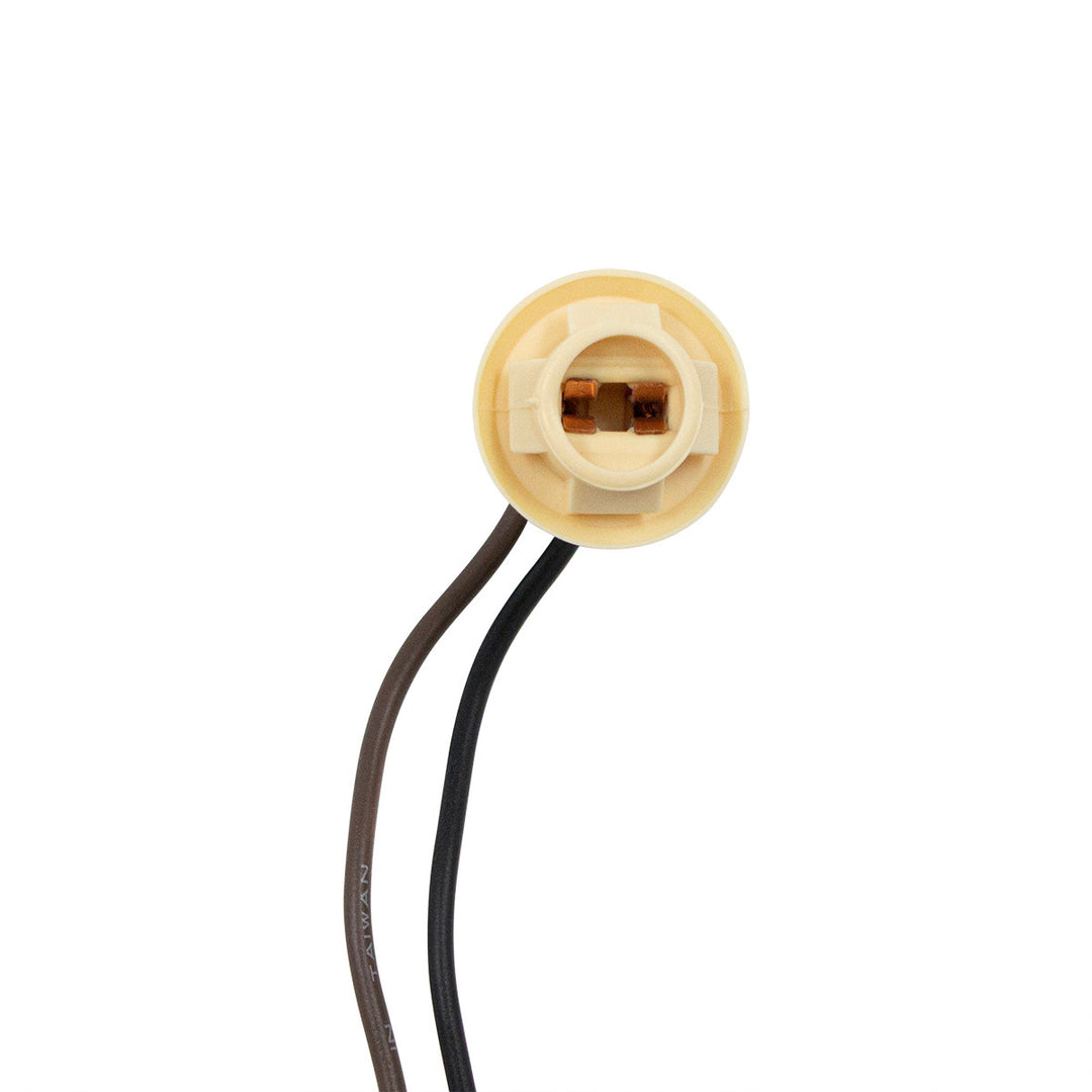 2 - Wire Universal Double Contact Side Marker, Corner &amp; License Plate Light Socket, 1 Pc.