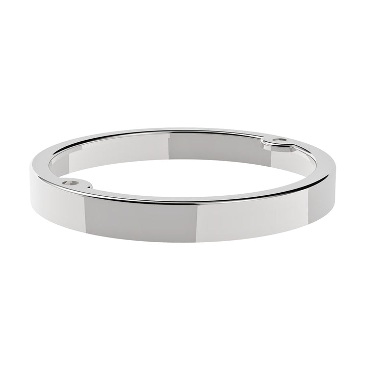 Stainless Steel Low Profile Cab Light Bezel