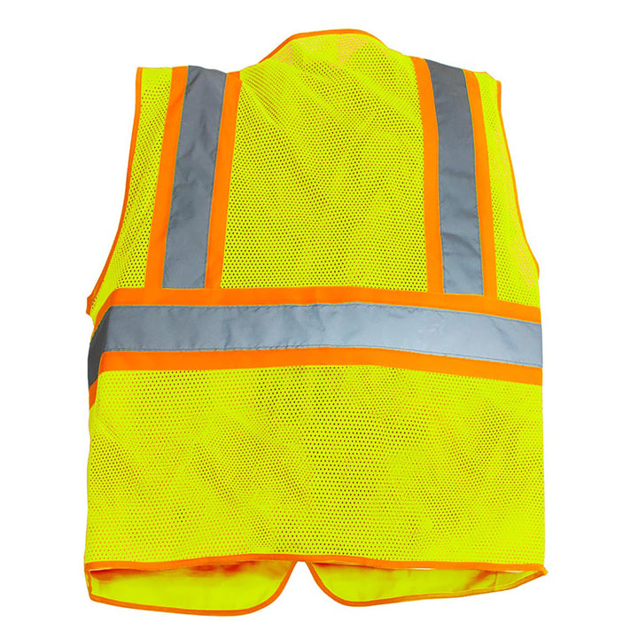 RigGear High Visibility Reflective Yellow Safety Vest - Medium