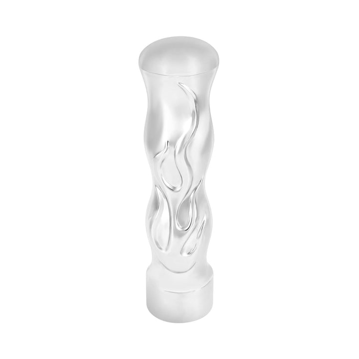 1/2" - 13 Thread On Flame Gearshift Knob - Chrome
