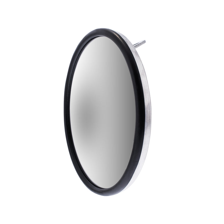 6" 430 Stainless Steel 320R Convex Mirror - Centered Mounting Stud