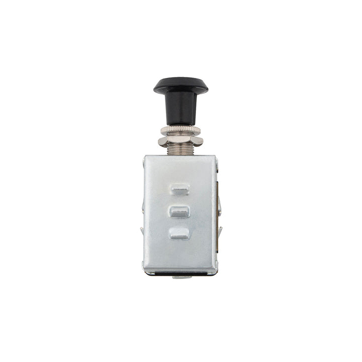 16 Amp 12V Universal HD Off/On/On Fused Push - Pull Switch w/ 1/2" Mounting Stem, 1 Pc.