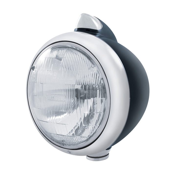 Black Guide 682-C Headlight H6024 &amp; Original Style LED Signal - Clear Lens