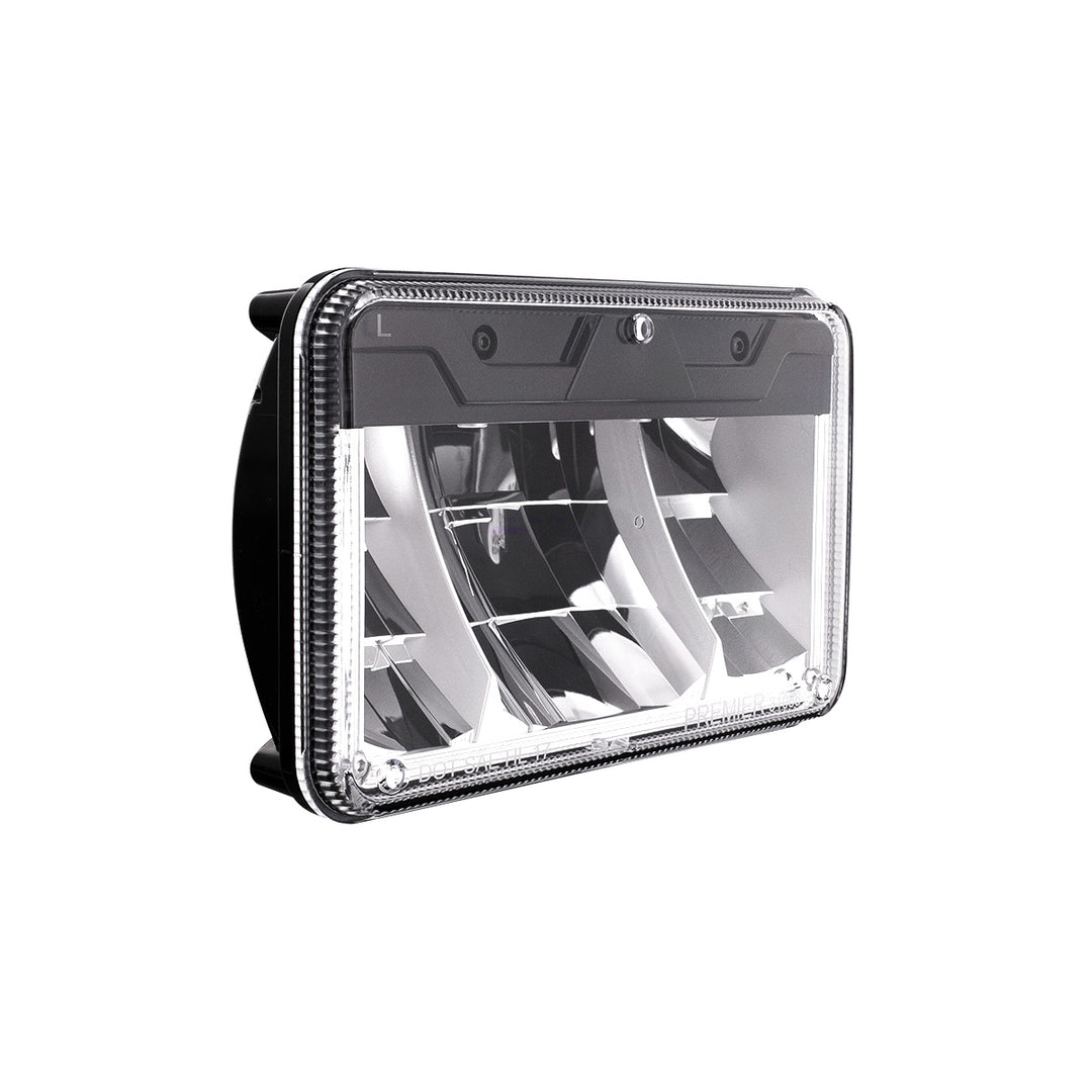 ULTRALIT - High Power LED 4" x 6" Low Beam Headlight With Polycarbonate Lens &amp; Housing
