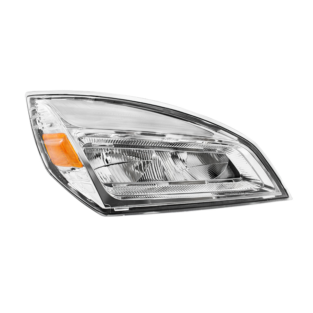 High Power Chrome LED Headlight For 2018-2024 Freightliner Cascadia - Passenger