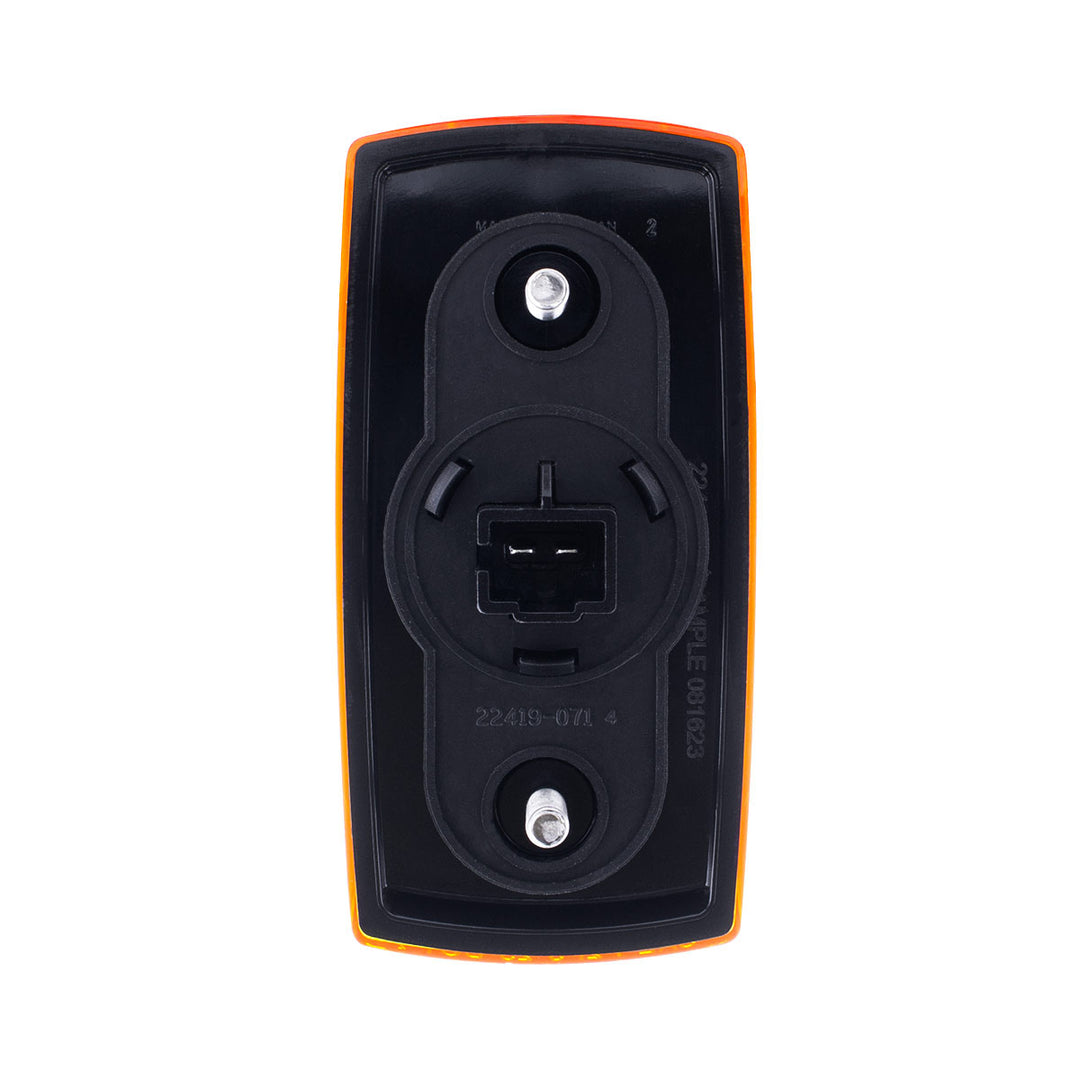 8 LED Cab Light For Freightliner M2 - Amber LED/Amber Lens