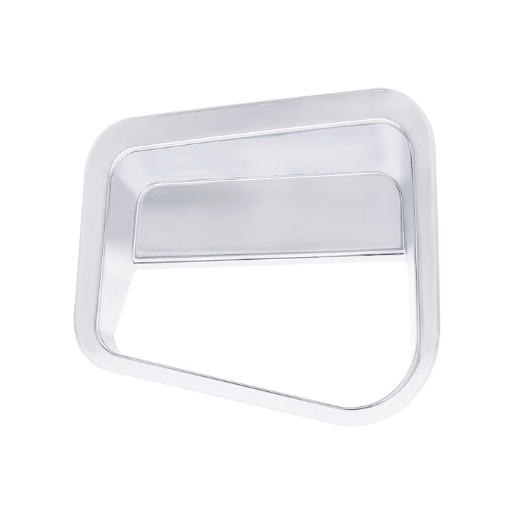 Chrome Plastic Fairing Latch Cover For 2018-2024 Volvo VNL - Passenger Front