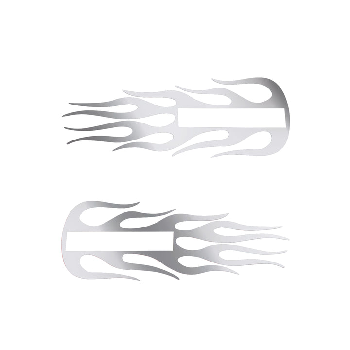 Stainless Hood Emblem Accent Flame For All Kenworth Models