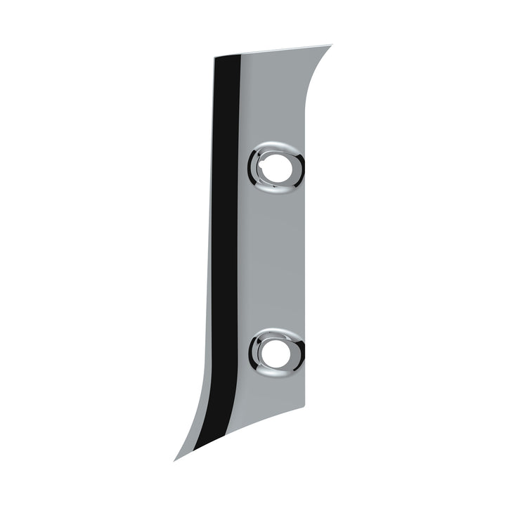 Chrome Plastic Interior Window Post Cover For 2006-2024 Kenworth W900 - Passenger