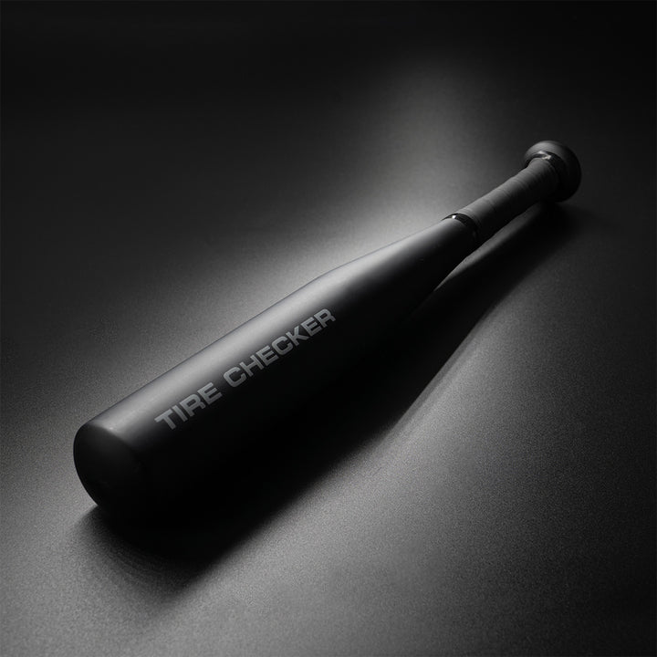 17" Aluminum Tire Checker Bat - Matte Black