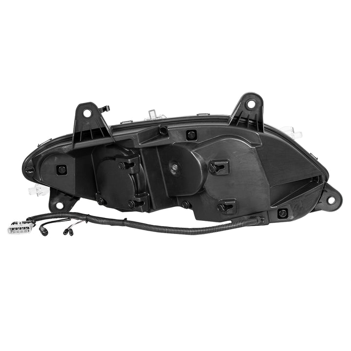 Chrome 17 LED Headlight For 2018-2025 International LT - Driver