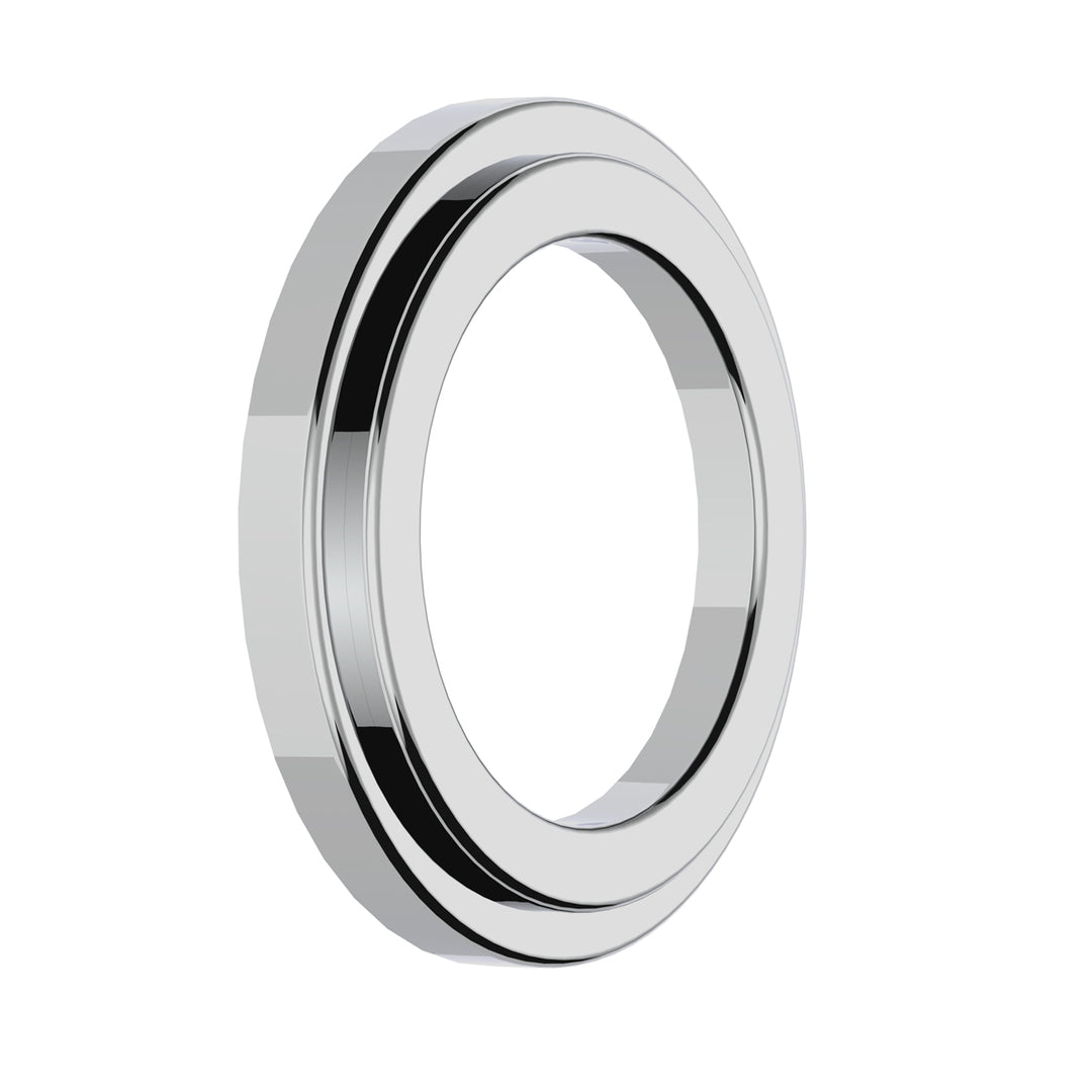 Chrome Plastic Small Gauge Bezel Without Visor For Freightliner