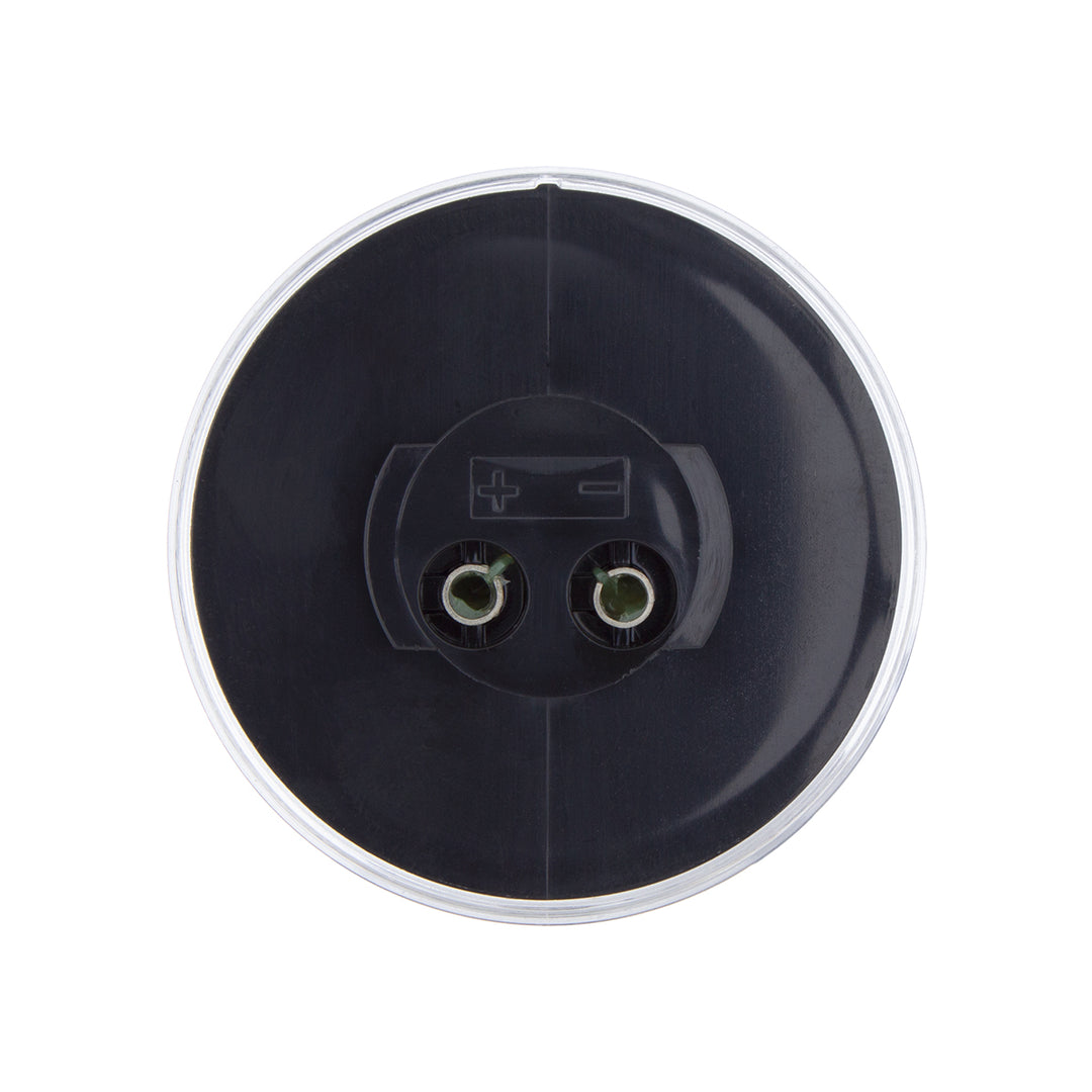 4 LED 2" Round Abyss Light (Clearance/Marker) - Red LED/Clear Lens