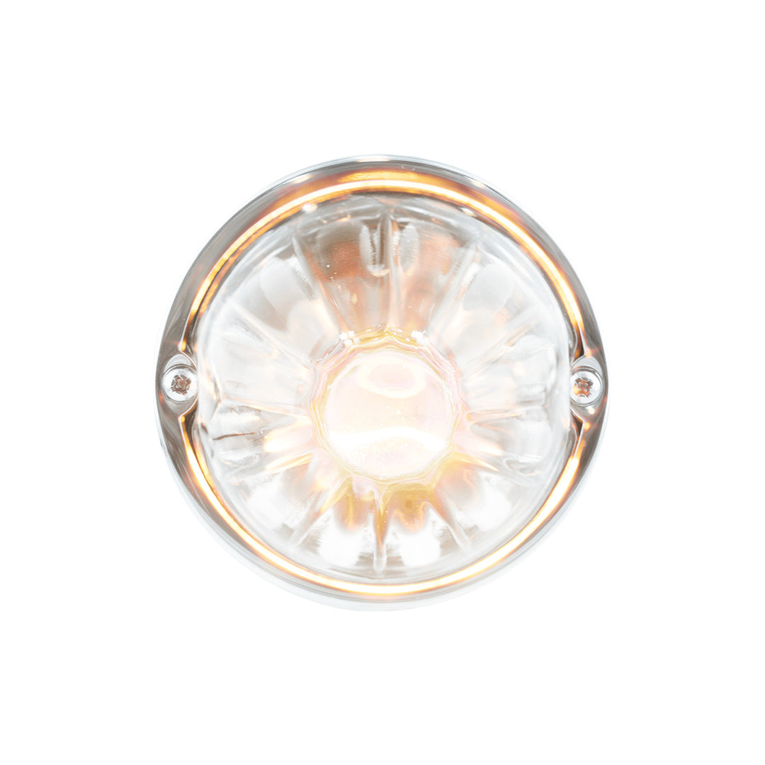Glass Watermelon Flush Mount Kit - Clear