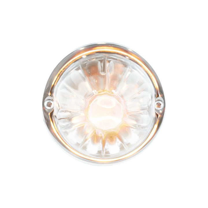 Glass Watermelon Flush Mount Kit - Clear