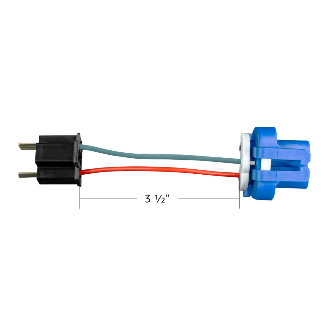 9007 to H4651 2 - Pin Bulb Conversion Adapter Plug