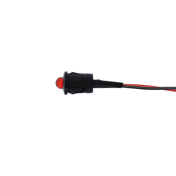 Single LED Snap - In Indicator Light - Red (Bulk)