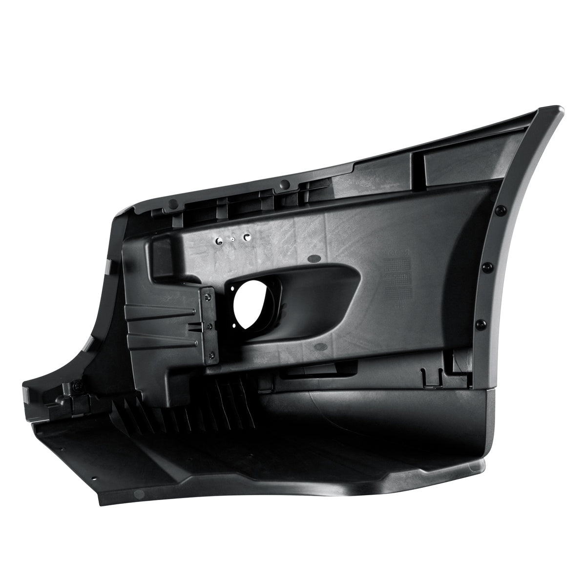 Bumper End Assembly With Fog Light Hole For 2008-2017 Freightliner Cascadia - Passenger