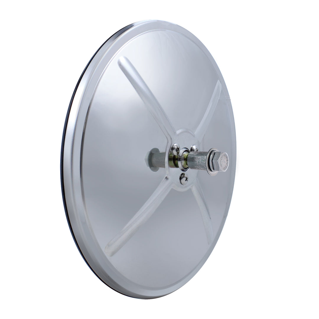 8-1/2" 430 Stainless Steel 150R Convex Mirror