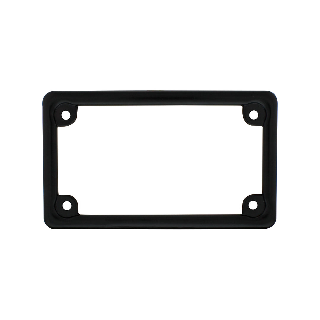 Black Motorcycle License Plate Frame