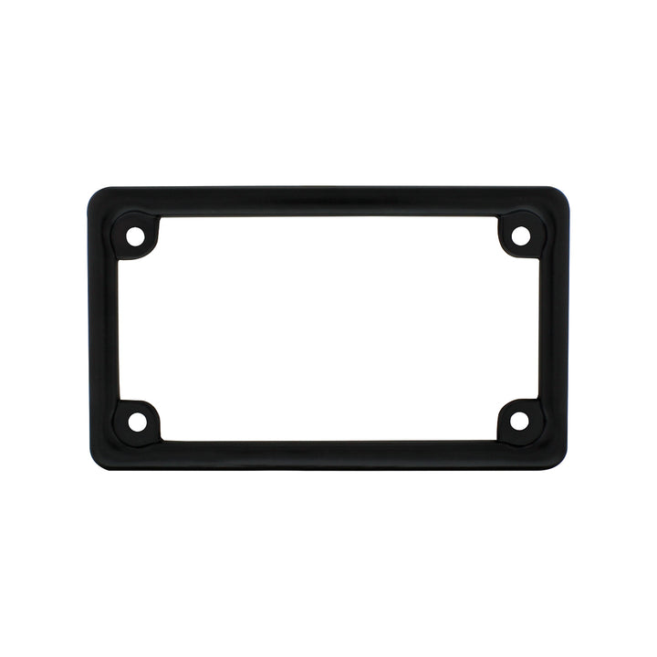 Black Motorcycle License Plate Frame