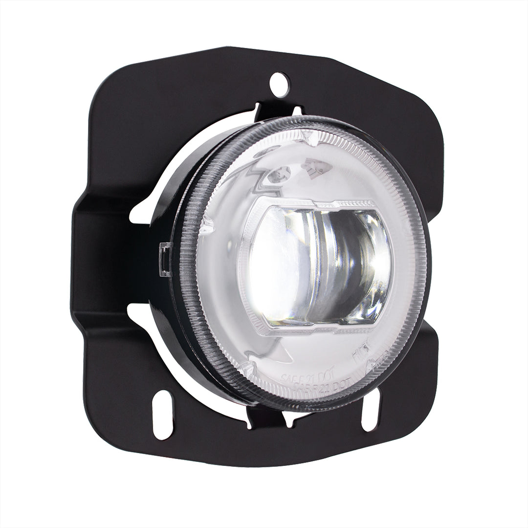 LED Fog Light For 2013-2022 Kenworth 1st Gen T680 - Competition Series - Chrome