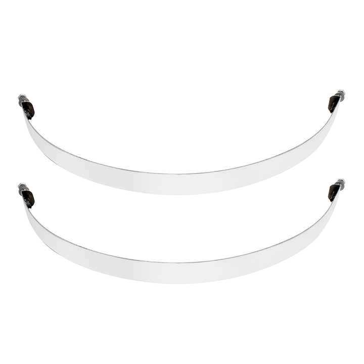 304 Stainless Steel Air Tank Straps For 9-3/4" Round Air Tank (Pair)